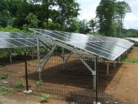 北杜市　T様　1　野立太陽光　LEAPTON SOLAR　96枚　26.880kw
